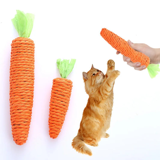 TheHappyPaws™ Cat Toy Carrot