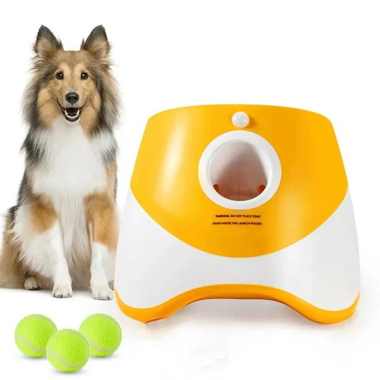 TheHappyPaws™ Mini Tennis Throwing Pinball Machine