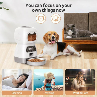 TheHappyPaws™ Automatic Pet Feeder