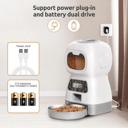 TheHappyPaws™ Automatic Pet Feeder